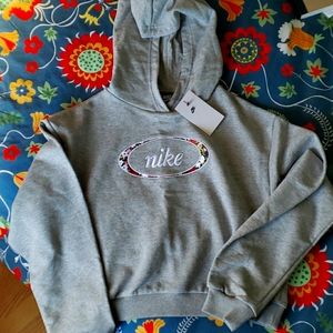 Crop top Nike hoodie